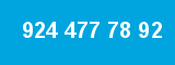 924 477 78 92 924 477 78 92